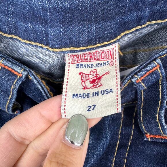 True Religion Becky Bootcut Jeans Dark Wash - Picture 2 of 5